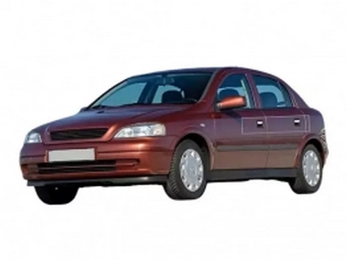 Хром накладки на ручки Opel Astra G (98-09) 3