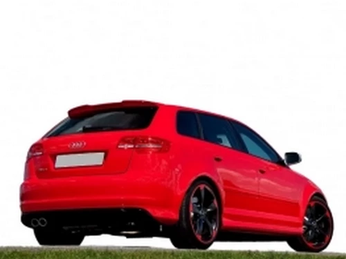 Спойлер Audi A3 II (8P; 03-12) 5D Sportback - RS3 стиль 4