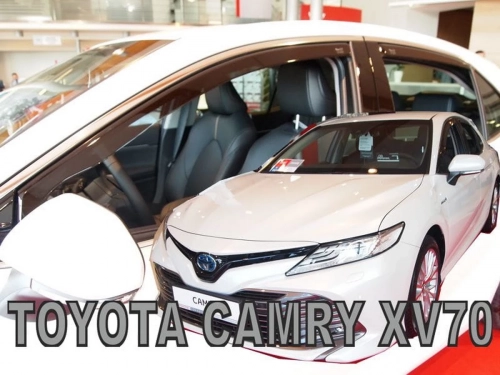 Дефлектори вікон Toyota Camry XV70 (18-24) - Heko (вставні) 4