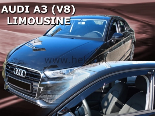 Дефлектори вікон Audi A3 III (8V; 12-20) Sedan - Heko (вставні) 3