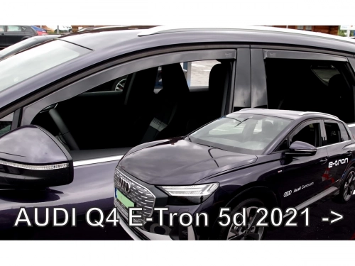 Дефлектори вікон Audi Q4 e-tron (FZ; 21-) - Heko (вставні) 4