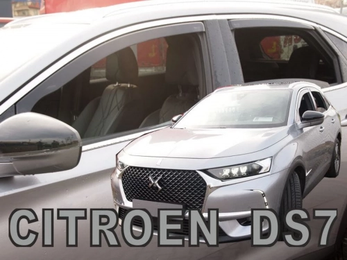 Дефлектори вікон Citroen DS7 Crossback (18-) - Heko (вставні) 4