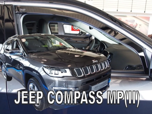 Дефлектори вікон Jeep Compass II (MP; 17-) - Heko (вставні) 3