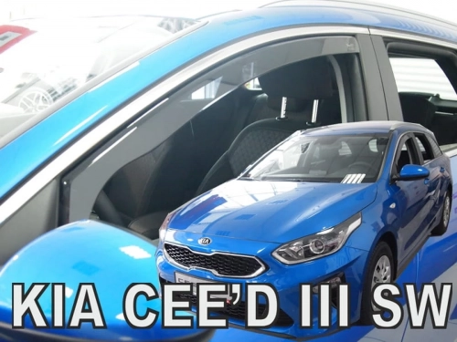 Дефлектори вікон Kia Ceed III (CD; 18-) Універсал - Heko (вставні) 3