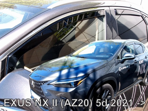 Дефлектори вікон Lexus NX II (AZ20; 21-) - Heko (вставні) 4