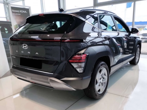 Накладка бампера Hyundai Kona II / N-Line (SX2; 23-) - Avisa (срібна) 7