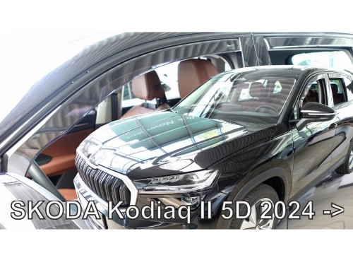 Дефлектори вікон Skoda Kodiaq II (24-) - Heko (вставні) / LSE 4