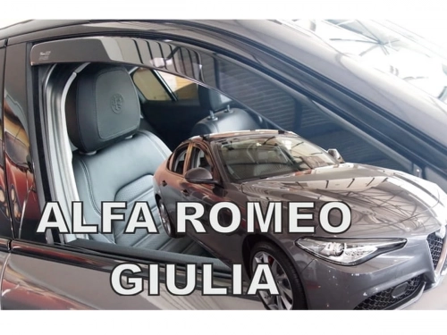 Дефлектори вікон Alfa Romeo Giulia (952; 16-) - Heko (вставні) 3