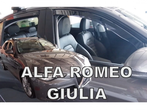 Дефлектори вікон Alfa Romeo Giulia (952; 16-) - Heko (вставні) 4