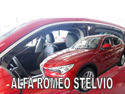 Дефлектори вікон Alfa Romeo Stelvio (949; 17-) - Heko (вставні) 3