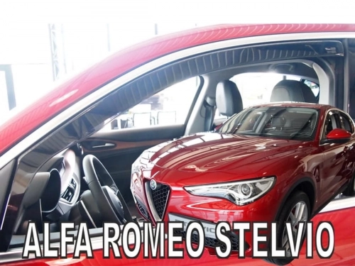 Дефлектори вікон Alfa Romeo Stelvio (949; 17-) - Heko (вставні) 4