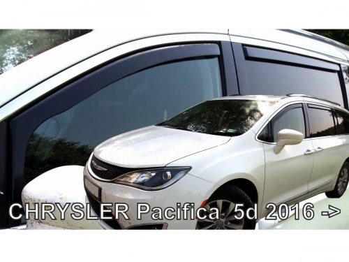 Дефлектори вікон Chrysler Pacifica II (RU; 16-) - Heko (вставні) 4