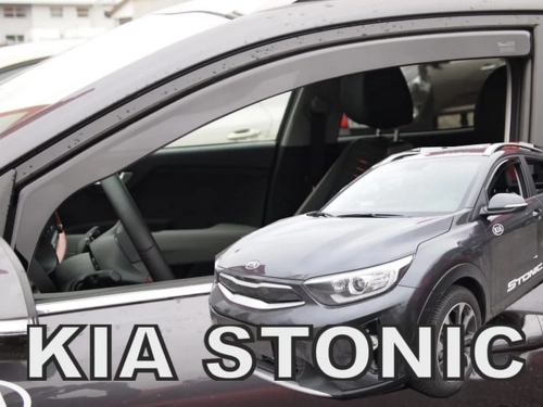 Дефлекторы окон Kia Stonic (17-) - Heko (вставные) 3