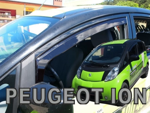 Дефлектори вікон Peugeot iOn (09-21) - Heko (вставні) 3