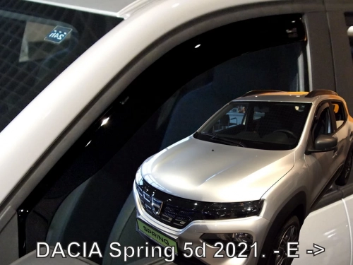 Дефлектори вікон Dacia Spring (21-) - Heko (вставні) 3