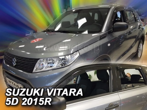 Дефлектори вікон Suzuki Vitara II (15-) - Heko (вставні) 3