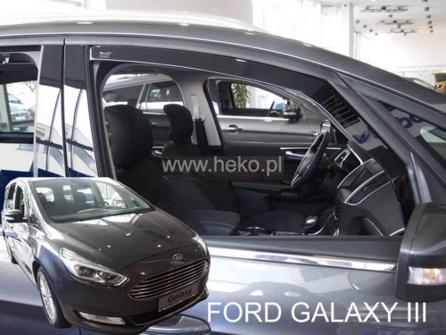 Дефлектори вікон Ford Galaxy III (15-23) - Heko (вставні) 3