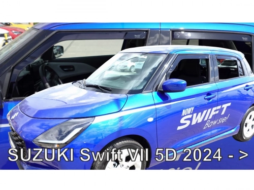 Дефлектори вікон Suzuki Swift VII (AOL; 24-) 5D - Heko (вставні) / LSE 4