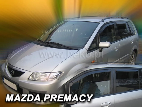 Дефлектори вікон Mazda Premacy I (CP; 99-04) - Heko (вставні) 3