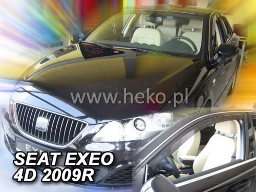 Дефлектори вікон Seat Exeo (08-13) Седан - Heko (вставні) 3