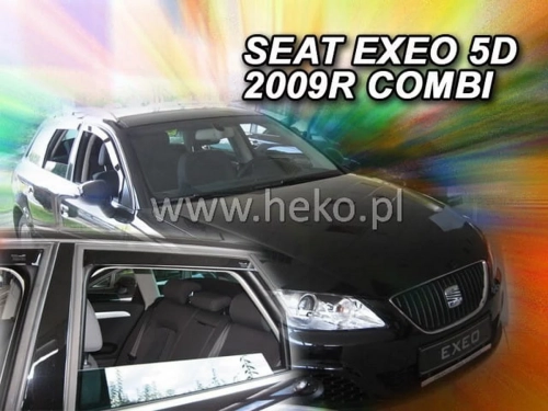 Дефлектори вікон Seat Exeo (08-13) Універсал - Heko (вставні) 4