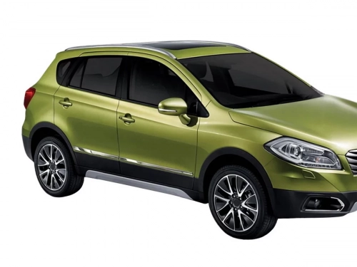 Хром молдинги дверей Suzuki SX4 S-Cross II (13-16) 4