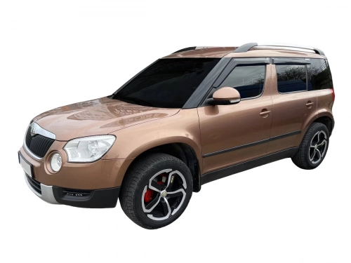 Дефлекторы окон Skoda Yeti (09-17) - Hic (накладные) 4