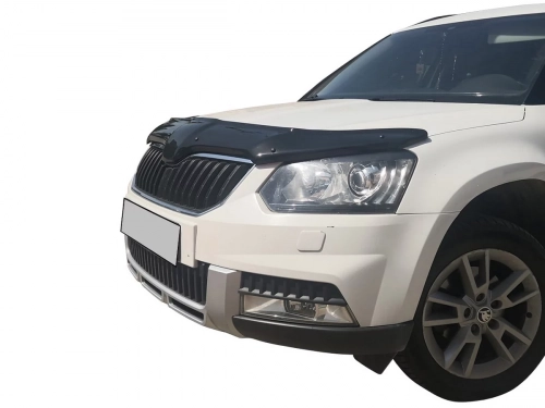 Дефлектор капота Skoda Yeti (13-17) - Cappafe 2