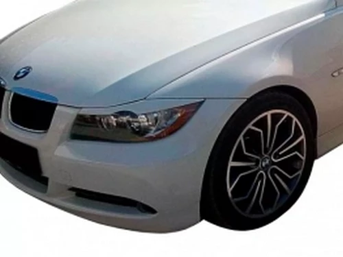 Вії на фари BMW 3 E90 / E91 (05-12) - з одним вирізом 3