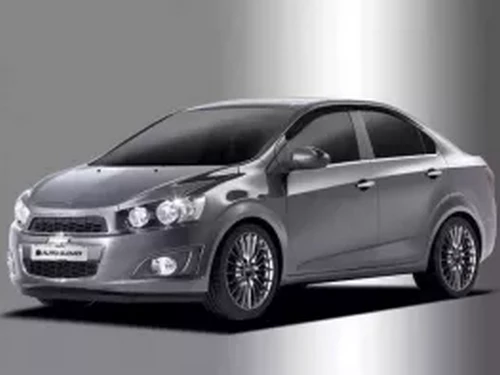 Дефлектори вікон Chevrolet Aveo T300 (11-20) Sedan - Hic (накладні) 4