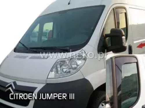 Дефлекторы окон Citroen Jumper II (06-) - Heko (вставные) 4