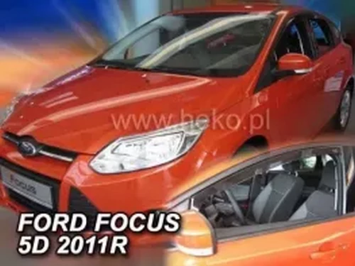 Дефлекторы окон Ford Focus III (C346; 11-18) Universal - Heko (вставные) 4