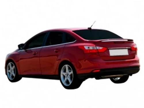 Хром накладка над номером Ford Focus III (C346; 11-18) Седан 4