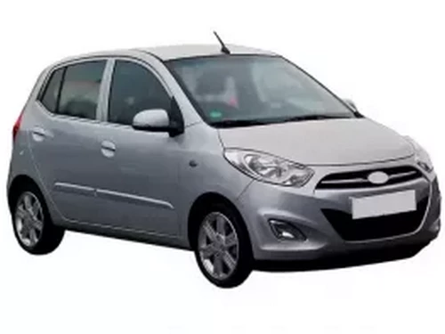 Хром нижні молдинги вікон Hyundai i10 I (08-13) 4