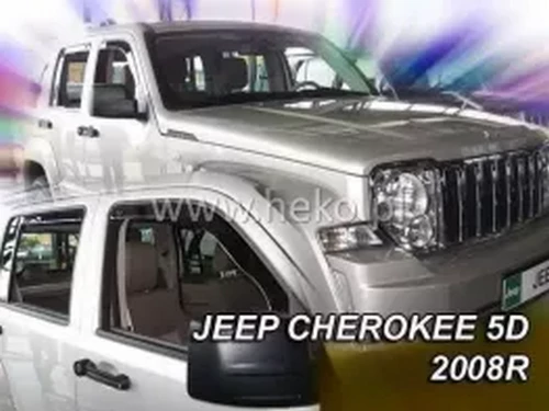 Дефлектори вікон Jeep Grand Cherokee (WK; 04-10) - Heko (вставні) 4