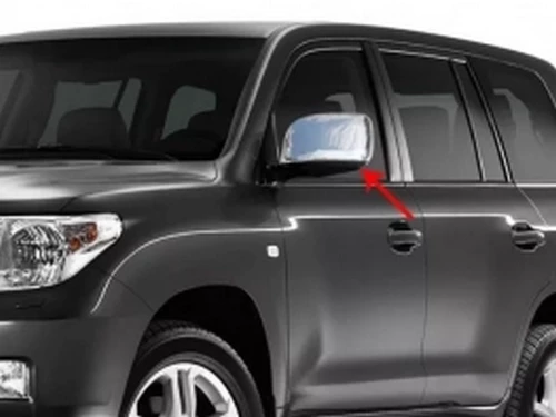 Хром накладки на дзеркала Lexus LX 570 (08-12) 4