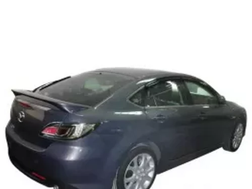 Дефлектори вікон Mazda 6 II (GH; 07-12) Седан - Hic (накладні) 4