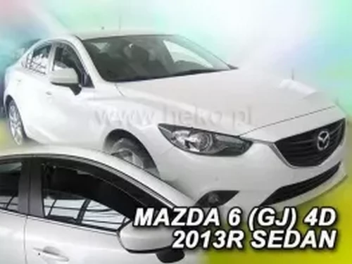 Дефлекторы окон Mazda 6 III (GJ; 12-) Седан - Heko (вставные) 3