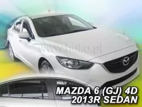 Дефлекторы окон Mazda 6 III (GJ; 12-) Седан - Heko (вставные) 4