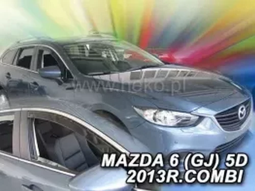 Дефлектори вікон Mazda 6 III (GJ; 13-) Універсал - Heko (вставні) 3