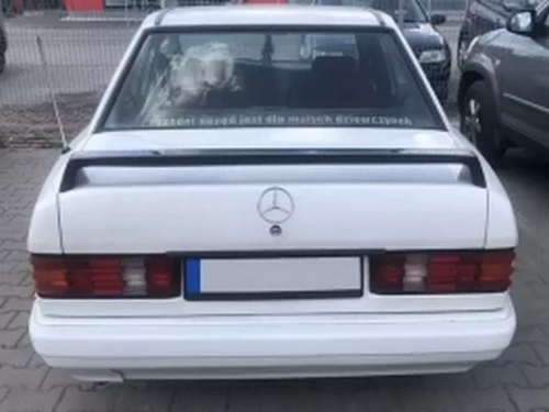 Спойлер багажника Mercedes C W201 (190) (82-93) 5