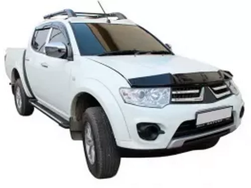 Дефлектор капота Mitsubishi L200 IV (06-15) - Cappafe 4