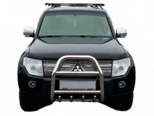 Кенгурятник Mitsubishi Pajero Wagon IV (06-21) – високий 1