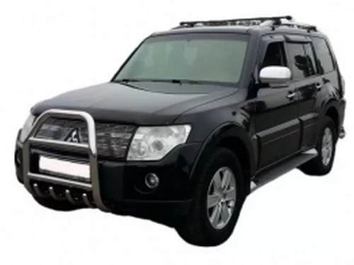 Кенгурятник Mitsubishi Pajero Wagon IV (06-21) – високий 3