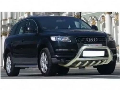 Кенгурятник Audi Q7 I (4L; 05-15) - с грилем 2