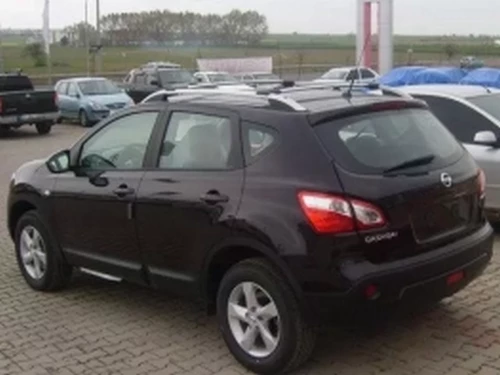 Рейлінги Nissan Qashqai I (J10; 07-13) - Skyport (сірі) 4