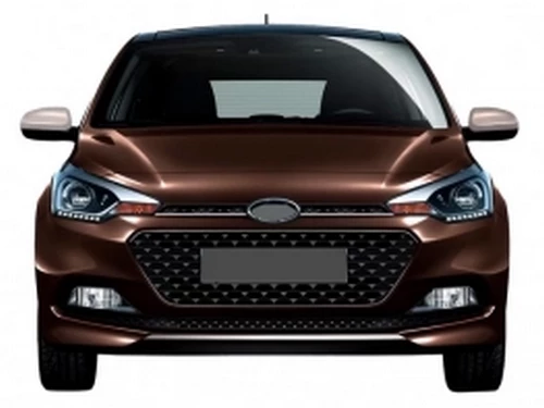 Хром накладки на решётку Hyundai i20 II (GB; 14-18) 3