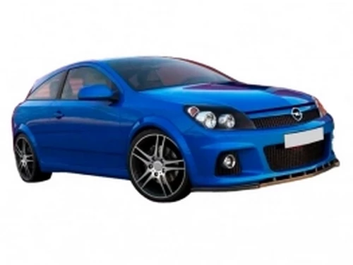 Спліттер передній Opel Astra H OPC / VXR (05-10) 3