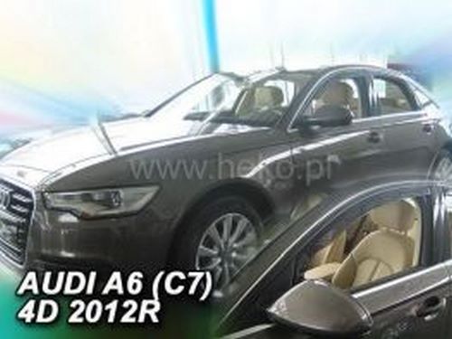 Вітровики Audi A6 C7/S6 (11-18) Sedan - Heko (вставні) 3