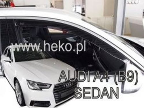 Дефлектори вікон Audi A4 B9 (16-23) Sedan - Heko (вставні) 4